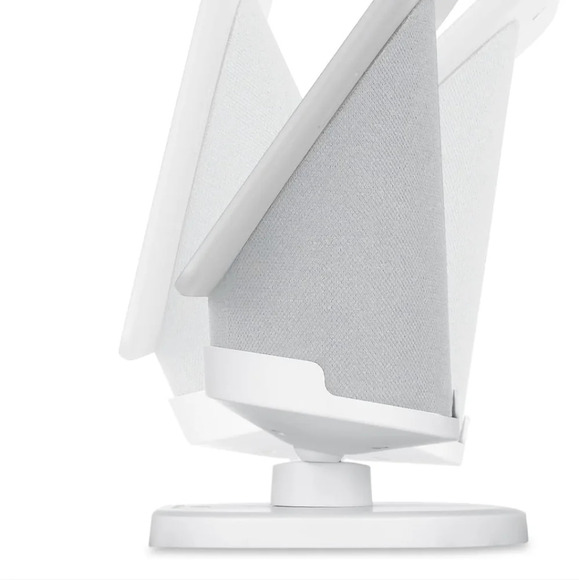 Wasserstein Adjustable Stand for Google Nest Hub Max (Chalk) - Picture 5 of 7